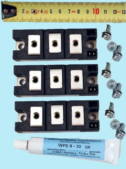 TD180N16KOF 3PCS SP KIT THYRISTOR/DIODE; THYRISTOR/DIODE MODULE KIT