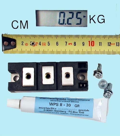 TD180N16KOF 3PCS SP KIT THYRISTOR/DIODE; THYRISTOR/DIODE MODULE KIT - Ảnh 2